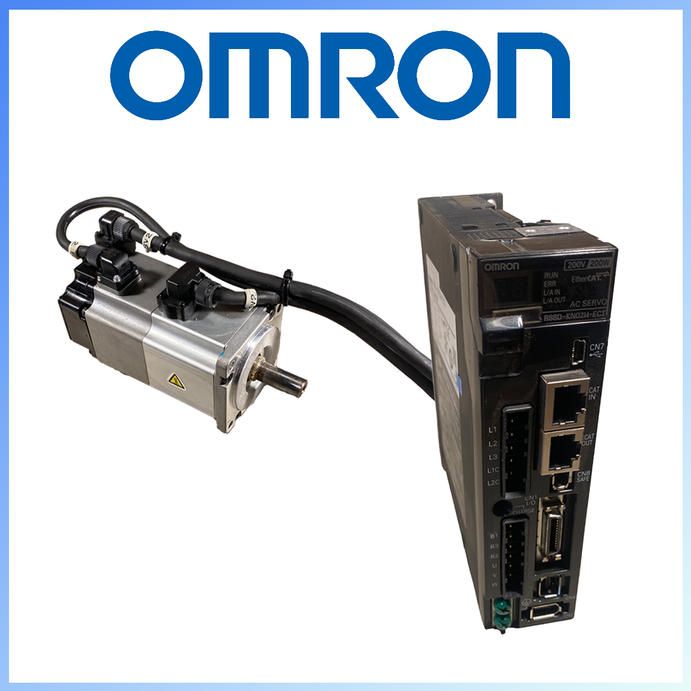 Omron Servo drives and motors